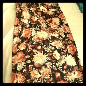 Floral Pencil Skirt